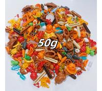 TEMU Bloques de Construcción de Comida de 50G con Pollo , Hot Dog, Frutas y , junto con Verduras, Piezas y Adiciones. Ideal para Decoración del Hogar y Juegos de , Regalo