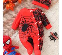 TEMU body de larga para recién nacido varón un estampado de de y con un sombrero. es y cómoda, lo que lo adecuado para diversas ocasiones y como regalo, para exteriores.