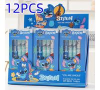 TEMU Bolígrafo de Gel Borrable Serie Stitch, 0.5mm Tema de Dibujos Animados, Material de Oficina Oficial, Regalo para Fiestas, Presente de Pascua o