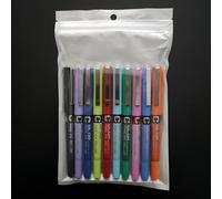 TEMU Bolígrafos de gel con punta de aguja de 10 colores, bolígrafos rollerball de tinta líquida, bolígrafos de gel de tinta para dibujar, hacer y uso de oficina