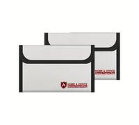 TEMU Bolsa a prueba de pequeña (5 x 8 pulgadas), bolsa a prueba de no adhesiva para efectivo, objetos de , pasaporte, moneda y llaves (2 unidades)