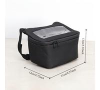 TEMU Bolsa Colgante para Tablero Delanteros de Motocicleta, Scooter Eléctrico y Ciclomotor con Táctil en Telónfono e Bolsillo Exterior