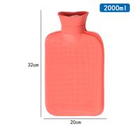 TEMU Bolsa de Agua Caliente 1750ml - Extra Gruesa - Duradero para Noches de Invierno - Dolor de Regla y Espalda - Ideal para Mujeres y Uso Familiar - Color Sorpresa