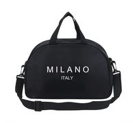 TEMU Bolsa de lona tipo duffel con estampado de Milán, Italia, 1 pieza - para viajes, gimnasio, yoga, baile o de