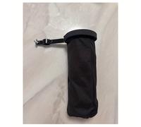 TEMU Bolsa de nylon duradera para baquetas con varillas de acero de sujeción - Capacidad para 10 , desmontable y bloqueable, para baquetas y mazos, negra, accesorios para batería