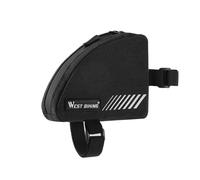 TEMU Bolsa Mini para Tubo Superior de Bicicleta de 0.4L, Bolsa Triangular para Bicicleta de Carretera, Bolsa de Ciclismo y Portátil, Bolsa de Almacenamiento para