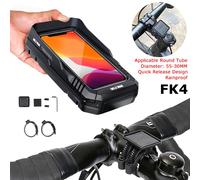 TEMU Bolsa para bicicleta WILD MAN a prueba de lluvia con rápida, para teléfono con pantalla táctil - Compatible con teléfonos de 6.8 pulgadas - Accesorios esenciales para bicicleta