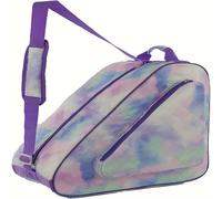 TEMU Bolsa para Patinaje, Correa Ajustable de en Tela Oxford con Asa Superior para Accesorios de Patines de Hielo para Mujeres y Hombres en Estampado