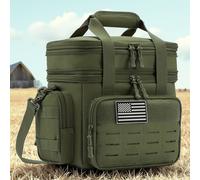 TEMU Bolsa Térmica con Aislamiento, para Equipo de Camping, Ideal para Trabajadores de Oficina que Viajan, Actividades al Aire Libre y de Arneses MOLLE, una Bolsa y Duradera