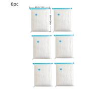 TEMU Bolsas de compresión al vacío al por mayor en un paquete de 6 (40*60Cm/16*24In), ideales para familias pequeñas para almacenamiento