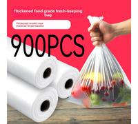 TEMU Bolsas de conservación de PE gruesas de 900 unidades en rollos para , bolsas de desechables duraderas de para, adecuadas para el embalaje doméstico