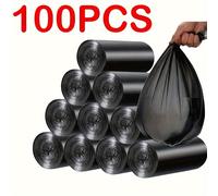 TEMU Bolsas Desechables Pequeñas en 5 Rollos, Ideales para Almacenar y Limpiar Después de Usar en Salas de Estar, Dormitorios, Cocinas, Baños y Varios Otros Ambientes