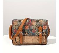 TEMU Bolso bandolera estampado floral, ideal para teléfonos y mensajeros, se puede llevar a o colgar del , bolso de para , billetera para teléfono con diseño de para mujer, bolso de estilo bohemio