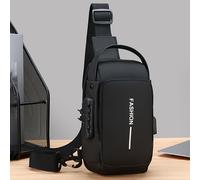 TEMU Bolso bandolera multifuncional para hombre, moderno y elegante, casual y versátil, , con cierre de antirrobo, ideal para ciclismo, actividades al aire libre, running y salidas