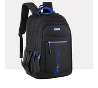 TEMU Bolso de casual unisex versátil para negocios y viajes, mochila de moda de capas múltiples con de color, dirección de cremallera aleatoria.