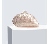 TEMU Bolso de Cruzado para Mujer, Europeo y Americano con Diseño Único de Concha Acrílica, Elegante Clutch para y Noches