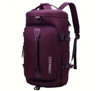 TEMU Bolso de cuadrado unisex - Bolso de viaje versátil para géneros, elegante para salidas, fitness, cilindro de , mochila casual y deportiva [La orientación del cierre de cremallera varía]