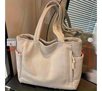 TEMU Bolso de de casual y moderno de gran capacidad, de tela y , para diario, compras y llevar monedas