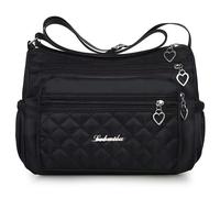 TEMU Bolso de para Mujer - , Correa Ajustable, Diseño Multibolsillos, para Viajes, Compras, Citas y Uso Escolar, una Opción de Regalo Ideal para las Fiestas. [Dirección del Cremallera Aleatoria]