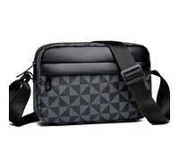 TEMU Bolso de unisex casual, ideal para ir al trabajo, con un diseño minimalista y un estilo moderno, para deportes y uso diario. Tiene una forma cuadrada pequeña y la dirección de seleccionada al .