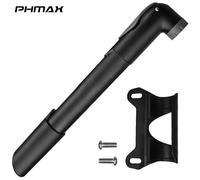 TEMU Bomba de bicicleta PHMAX 120Psi de plástico, inflador de neumáticos portátil para válvulas Schrader y , adecuado para ciclismo de montaña y carretera