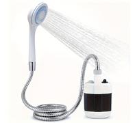 TEMU Bomba de ducha portátil recargable para uso en exteriores, ideal para camping, senderismo, viajes a y de mascotas