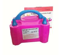 TEMU Bomba eléctrica inflable para inflar globos, inflador eléctrico, herramienta de bomba eléctrica, máquina de globos en color .