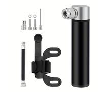 TEMU Bomba Manual de Resistencia para Neumáticos de Bicicleta Compatible con Neumáticos de Montaña/Bicicleta - Bomba de Portátil para Off-Road, Senderismo, Cámaras para Exteriores (No Requiere Cámara)