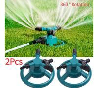 TEMU Boquilla 360° de 2 piezas | Plástico de ingeniería ABS + Conector de latón | Área de cobertura: 8.0-15.0 metros | ajustable de 3 | Adecuada para , jardines, patios, huertos y de fútbol