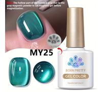 TEMU BORN PRETTY 10ml 1 Botella Gel Magnético Sea Cat para Manicuras / y Duradero con LED, Cuidado del Uñas, Esmalte Nail Art Permanente, Kit Geles uñas Tecnología Profesional en Estética Unisex