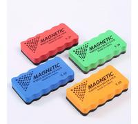 TEMU Borrador de pizarra extra grande, ancho y con forma , con un diseño para que se caiga; puede limpiar pizarras un borrador magnético de tiza que se puede pegar a pizarras