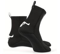 TEMU Botas de buceo, Botines acuáticos para hombres y mujeres, Calzado impermeable a la arena, Equipos de snorkel