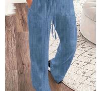 TEMU Botas Elegantes de Pierna para Mujer con Cinturilla Ajustable - Pantalones Formales y Casuales No Elásticos, Lavables a Máquina, Ropa Cómoda, Diseño Único de Bolsillos