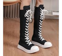 TEMU Botas la versátiles para mujer con cremalleras , cómodas y transpirables para uso diario casual, Zapatos de mujer