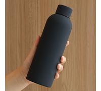 TEMU Botella de Agua Aislada de Acero Inoxidable Irrompible de 500ml con Agarre de Goma - Diseño Duradero de Pared para Deportes al Aire , Viajes y Uso Doméstico - Disponible en , Rosa, , Azul