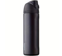 TEMU Botella de agua aislada de acero inoxidable Owala de 24 oz con | Sin BPA, pared al vacío, a prueba de fugas, asa, disponible en negro, rosa, | Ideal para viajes, deportes, oficina, uso doméstico