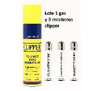 TEMU botella de gas Isobutano y 3 mecheros aleatorios con dibujos modernos y nuevas colecciones de clipper.