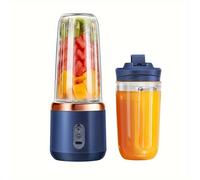 TEMU Botella mezcladora recargable de 1500 mAh, vaso compacto para batidos y jugos, versátil, licuadora de capacidad, licuadora inalámbrica portátil para fitness, viajes, hogar, 40W