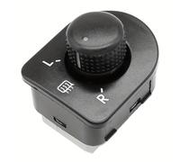 TEMU Botón de control para ajustar el calentamiento del espejo retrovisor para varios modelos de VW, incluyendo Beetle, Passat, Bora, Golf 4 y Jetta MK4, número de pieza 1J1959565F