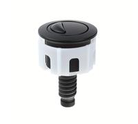 TEMU Botón de control remoto universal negro/dorado para inodoro con