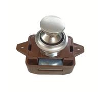 TEMU Botón de Presión con Pestillo para Puertas de Armarios, Muebles y Caravanas - Cerradura Automática para Autocaravana o Motorhome