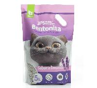 TEMU BPS Arena Aglomerante para Gatos de Bentonita 3.7kg Control de Olores y Limpieza Eficiente (Sabor Limon, Original y Lavanda)