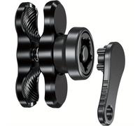 TEMU Brazo de Aleación de Aluminio Seguro para Soportes RAM - Soporte para Teléfono de Bicicleta y Motocicleta, Brazo Corto Antirrobo