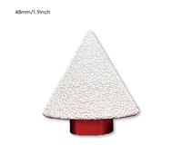 TEMU Broca de Biselado con Diamante Brazado para Brocas de Diamante M14-48mm, Utilizada para Fresado, Rectificado, Recorte y Avellanado de Precisión en Azulejos, Granito y Mármol