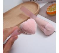TEMU Brocha para base de , brocha para , brocha para con cerdas gruesas y densas suaves, cerdas esponjosas para una cobertura uniforme, , colección de polvos amigables con el beige para más dimensión