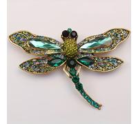 TEMU Broche de con diamantes de , moda europea y americana, pin de animal vintage, accesorio de flor de solapa elegante y único disponible al por mayor