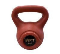 TEMU BSFIT® Pesa . Pesa Kettlebell de Hormigón con Mango Ergonómico. Mancuerna Kettlebell para Entrenamiento Muscular en casa y Gimnasio. Dumbbell