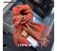 TEMU Bufanda 100% Lana de 70.87*12.6 Pulgadas, para el y Protección contra . Elegante y con Estilo, No es Elástica Adecuada para Actividades al Aire Libre y Ropa Casual.