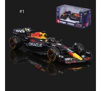 TEMU Burago 1:43 F1 Versión Regular 2023 #1 y #11 Coche de Aleación Fórmula Die Cast Juguete