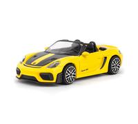 TEMU BURAGO 1:43 para PORSCHE 718 Spyder RS de Coche de Die-Cast - Carrocería de Aleación y Réplica Realista, Juguete Coleccionable, Regalo de Adecuado para Coleccionistas